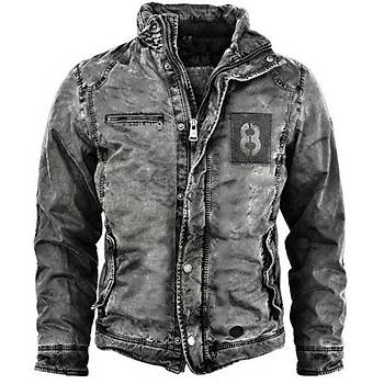 Us Amerikan Warm Tactical Jacket Ykanm Ceket  Gray