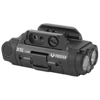 Viridian Weapon Technologies X5Lcam Gen 3 w/ Light, Green Laser and HD Camera