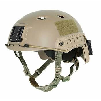 Karbon Shell Taktikal Kask Coyote