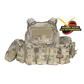 Combat Professional Tactical Vest Camouflage MPT-76