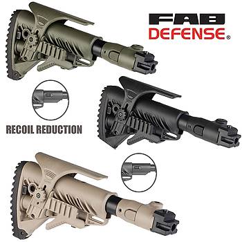 FAB Defense M4 Tarzı Katlanabilir AK47 Teleskopik Dipçik