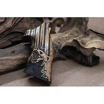 Smith&Wesson K-L Frame Round Handgun Walnut Grips