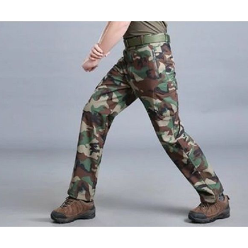 Us SoftShell Tactical Suit Woodland Camo
