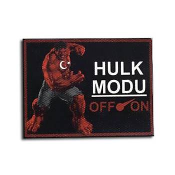 Cordura Kumaş Baskı Red Hulk Moral Peçi