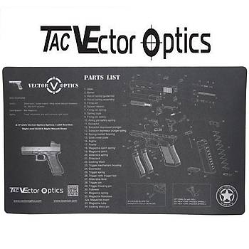 TacVector Profesyonel Glock Gun Cleaning Mat
