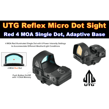 Us UTG Refleks Mikro Nokta Kırmızı 4 MOA