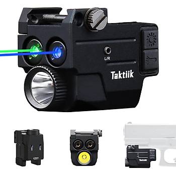 Us Tactical 3IN1  Blue Green Laser Yeni Nesil