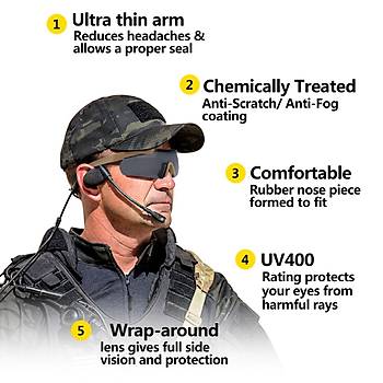 Tactical Eyewear 3 Balistik At Gzl Khaki ereve