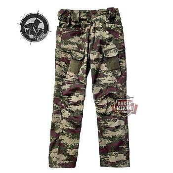 SoftShell Tactical Nano Kamuflaj Soğuk İklim Pantolonu
