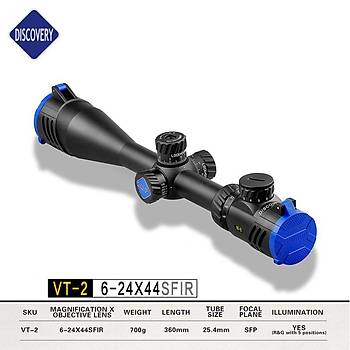 Discovery VT-2 6-24X44SFIR LR SFP IR-MIL