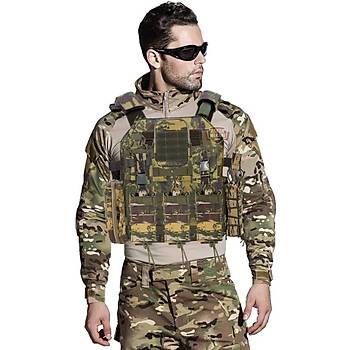 Black Storm Tactical Vest Nano Kamuflaj