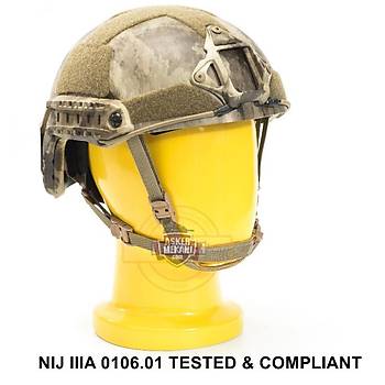 US ISO certified NIJ level IIIA 3A Fast Helmet ATAC Camo
