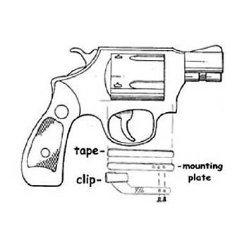 Us Clipdraw Evrensel Revolver Kemer Klipsi