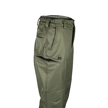 Özel Tim Softshell Taktik Soğuk İklim Pantolonu Yeşil