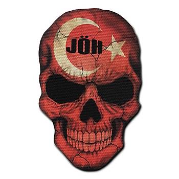 Cordura Kumaş Baskı Kırmızı Jöh Peç
