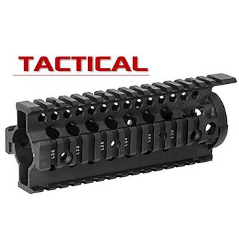 US M4 / AR15 / M16 BLACK RAİL 18 cm
