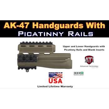 AK-47 Handguard Coyote Özel Ray Sistemi