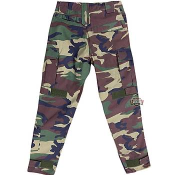 Operasyon Taktik Arazi Pantolonu Woodland Camo