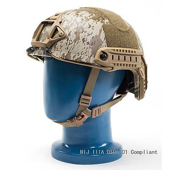 US ISO certified NIJ level IIIA 3A Fast Helmet Digi Desert Camo