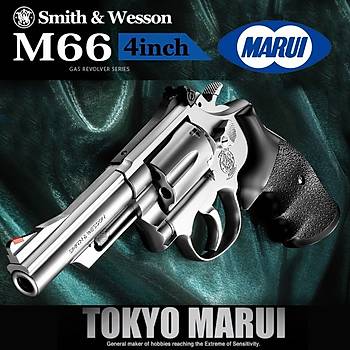 Tokyo marui Smith Wesson M66 4inch KISA SILVER