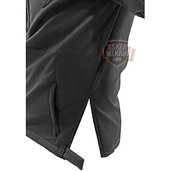 zel Harekat SiyahTaktik SoftShell Ceket