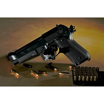 KWA M9 PTP TACTICAL RAIL GBB AIRSOFT TABANCA