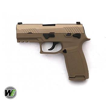 WE Airsoft F18 SIG P320 GBB Airsoft Tabanca - Çöl Rengi