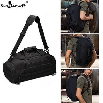35L Waterproof Dual Backpack BLACK