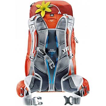 DEUTER ACT TRAIL PRO 38 SL SIRT CANTASI KIRMIZI - MOR