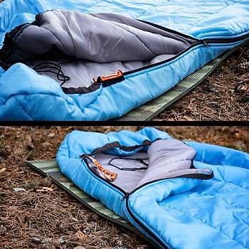 CLIFF GEAR Alpsee 3 Uyku Tulumu Mavi