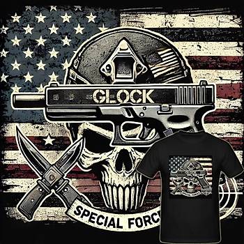 Glock Usa Special Forces TSHİRT