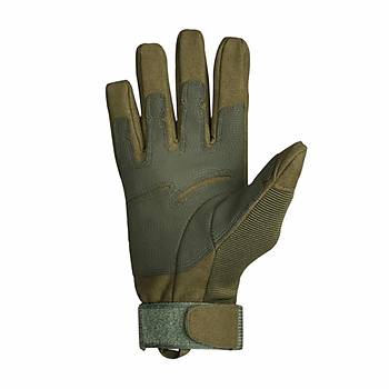 Tactical Combat Gear Full Finger Gloves Green