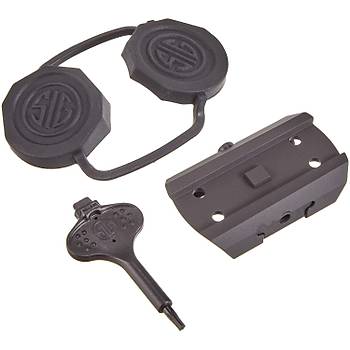 Sig Sauer ROMEO5 COMPACT RED DOT SIGHT, 1X20MM, 2 MOA RED DOT, 0.5 MOA ADJ, M1913, BLACK, TREAD LOGO