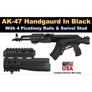 AK-47 Handguard Black zel Ray Sistemi