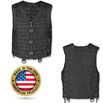Us CARRIER VEST 'MODULAR SYSTEM' BLACK