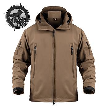 Taktik Softshell Kahve Ceket