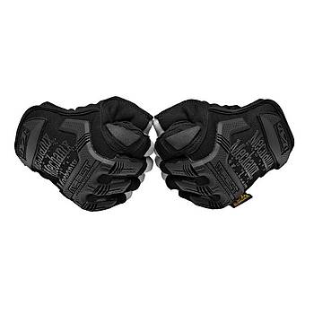 Mechanix M-Pact Parmaksız Siyah Atış Eldiveni