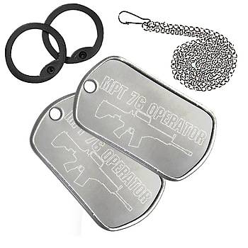 MPT 76 Operatör Künye Metal