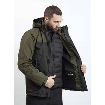 4 IN 1 Tactical Extrem Parka Black/Green
