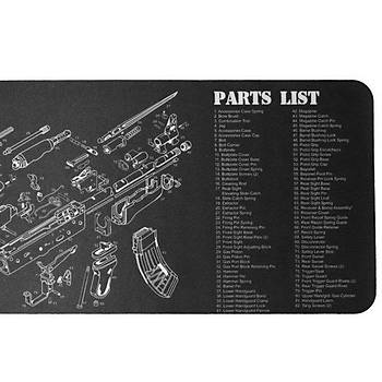 TacVector Profesyonel AK-47 Gun Cleaning Mat