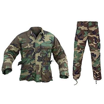 Usa Woodland Camo Suit