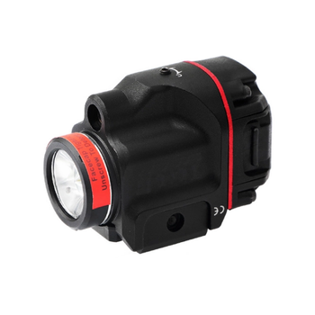 Taktik TLR8 LED El Feneri + Kırmızı Lazer Sight Combo