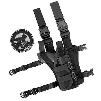 Cordura Bacak Platformlu Kılıf Black