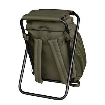 Rucksack mit Hocker oliv