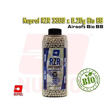 Nuprol RZR 3300 x 0.20g Bio BB - Beyaz