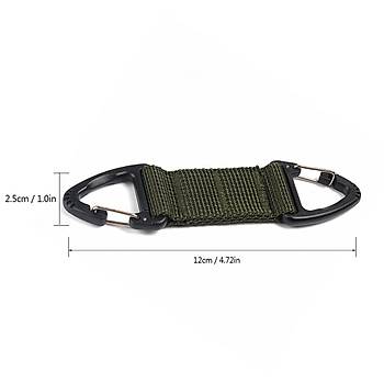 Molle keychain hooks