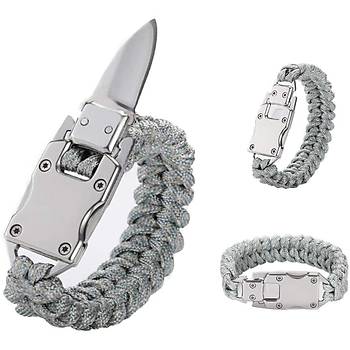 Paracord Knife Bracelet B��ak Bileklik Acu