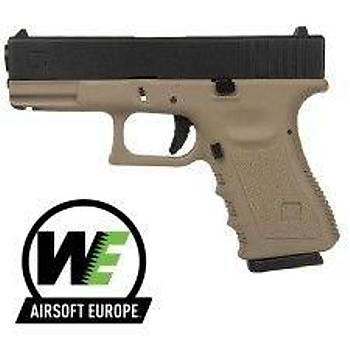 WE G19 TAN GEN4 GBB AIRSOFT TABANCA