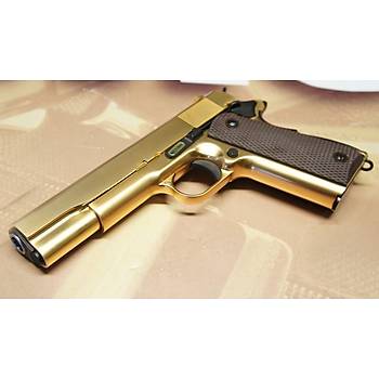 WE M1911 FULL METAL-24K Gold Plated Altın Kaplı Airsoft Tabanca