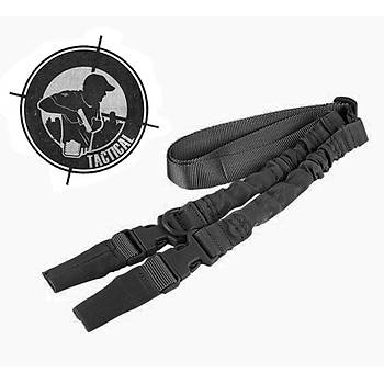Us Tactical Çift Nokta Askı Kayışı Black
